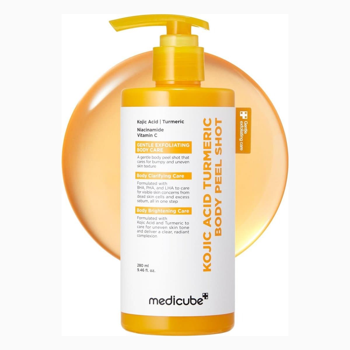 KOJIC ACID TURMERIC BODY PEEL SHOT 280ml