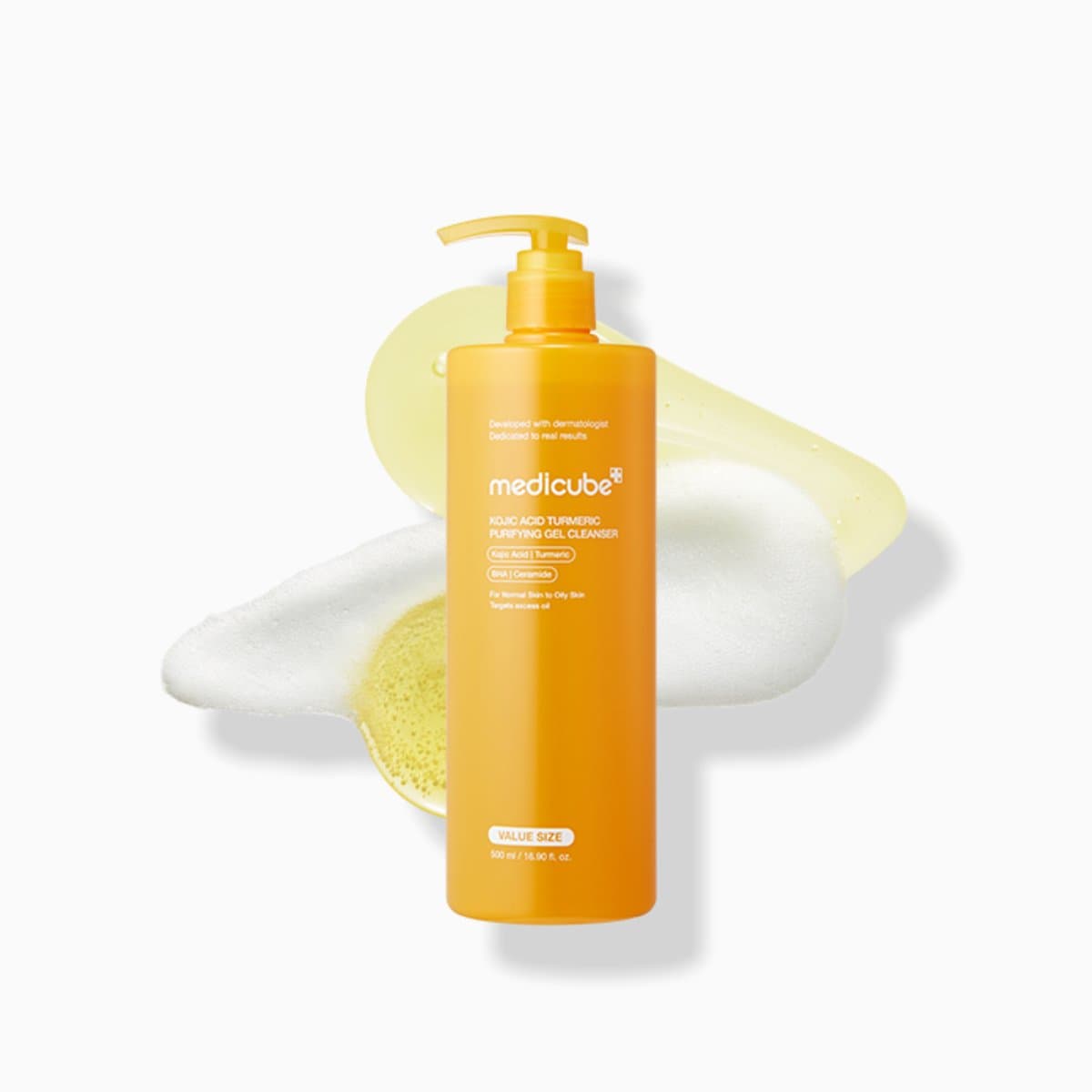 KOJIC ACID TURMERIC PURIFYING GEL CLEANSER 500ml