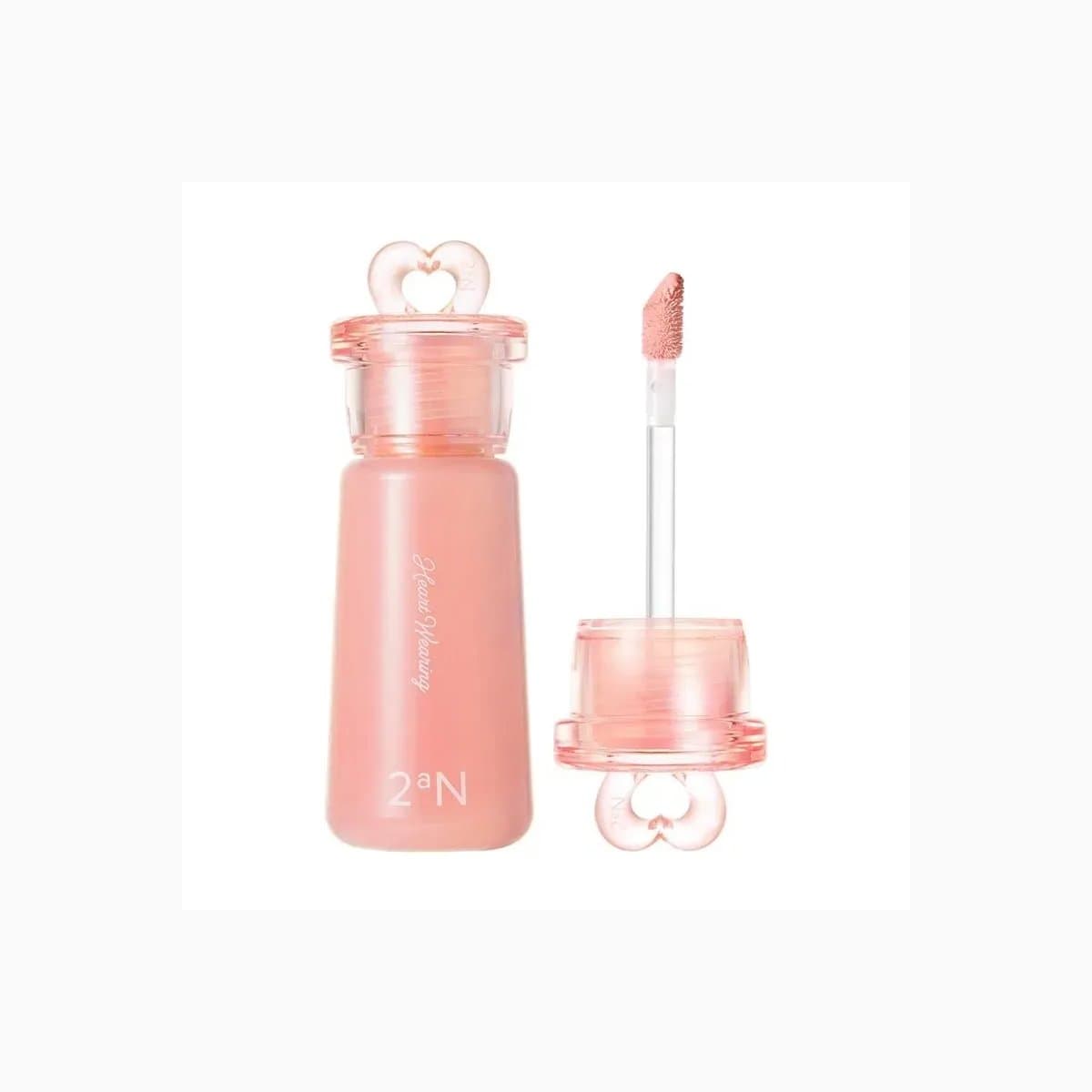 Heart Wearing Liquid Cheek 02 Peach Glow