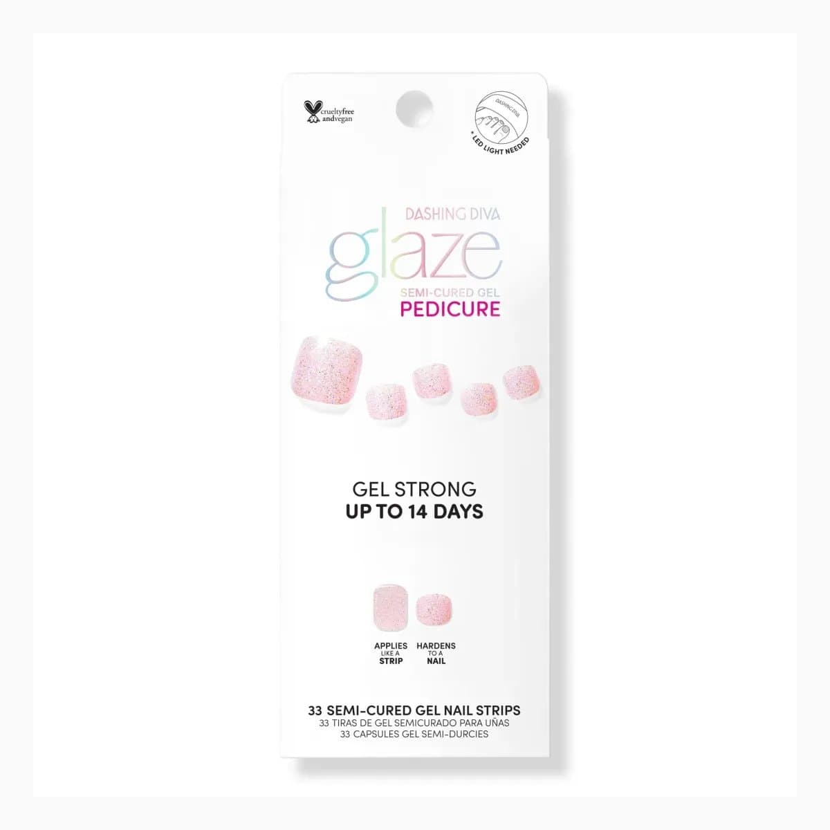 DASHINGDIVA GLAZE PEDI 06