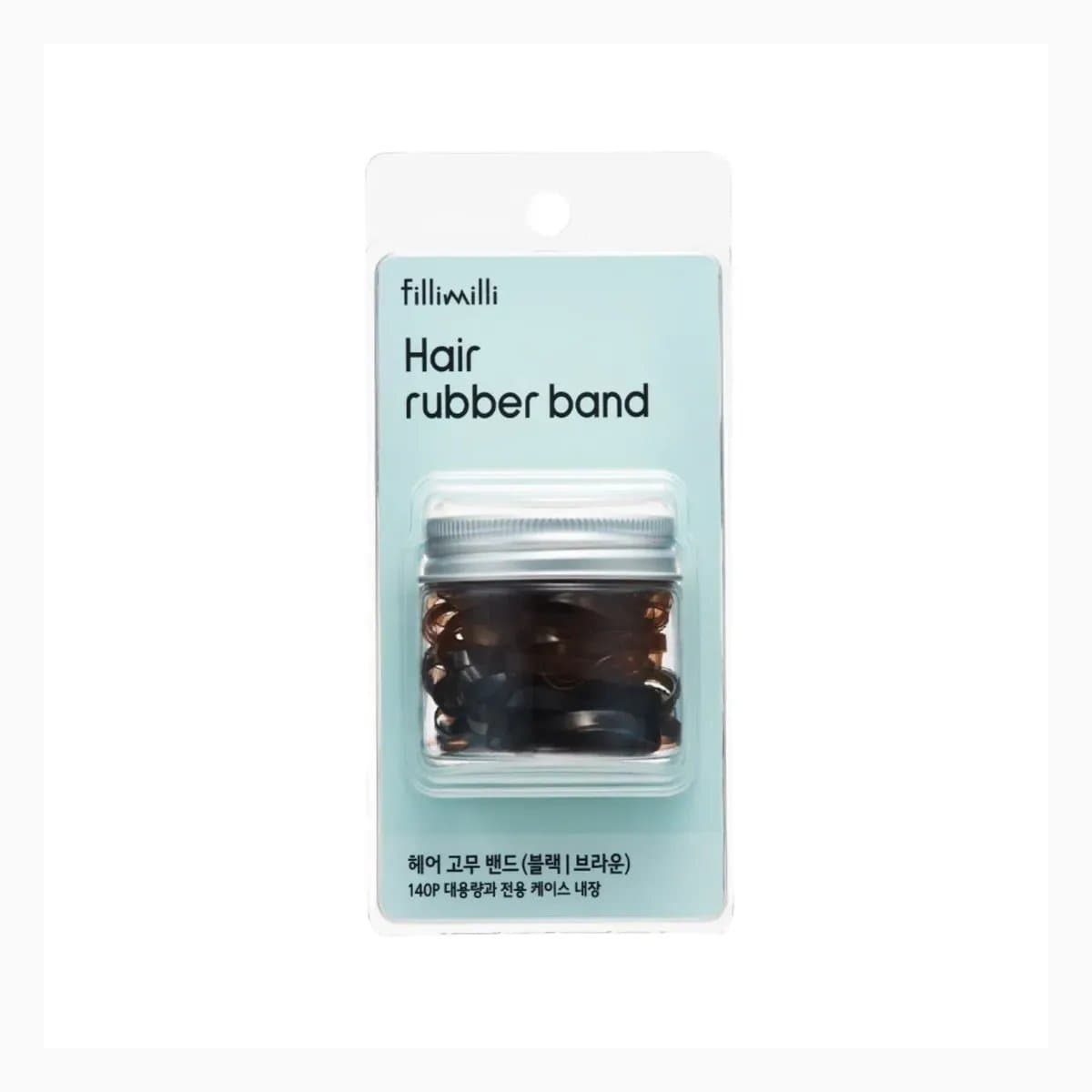 Fillimilli HAIR RUBBER BAND (BLACK/BROWN) 140P