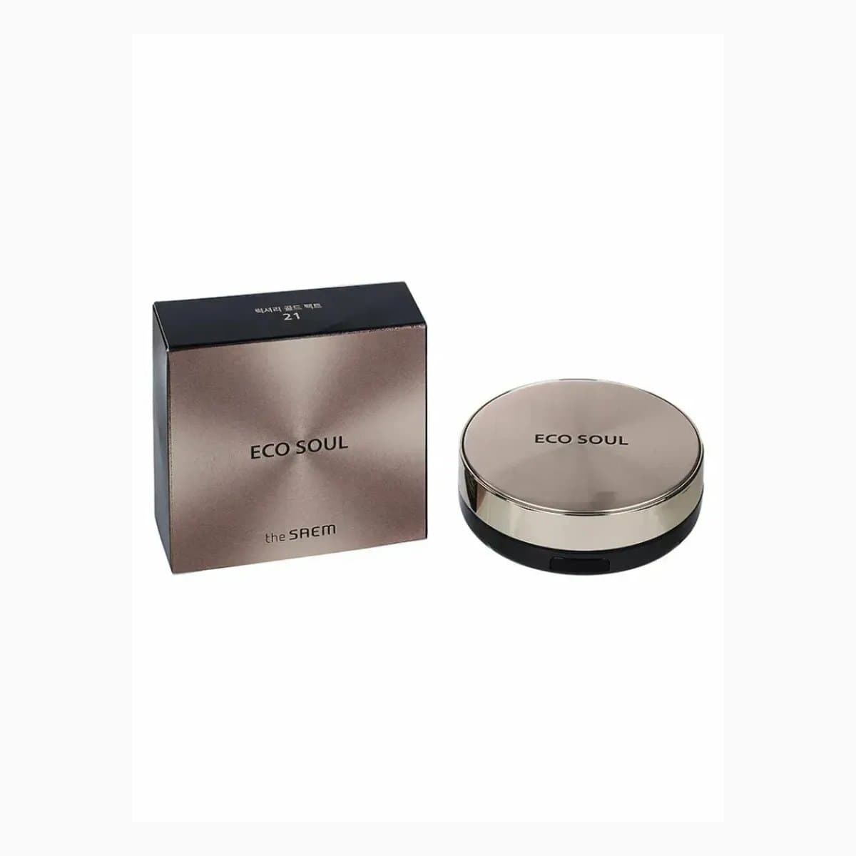 Eco Soul Luxury Gold Pact 21 Light Beige(Refill)