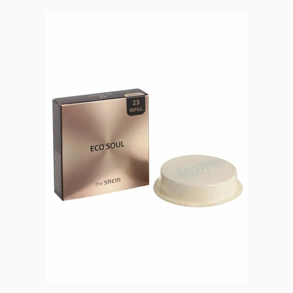 Eco Soul Luxury Gold Pact 23 Natural Beige(Refill)