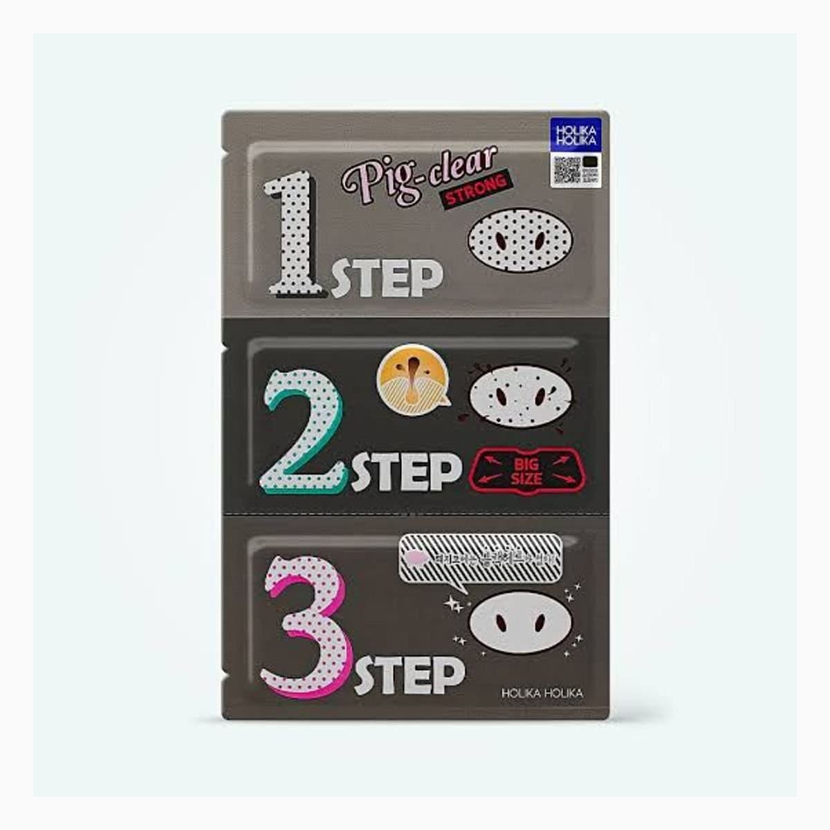 Pig Clear Blackhead 3-step kit(strong)