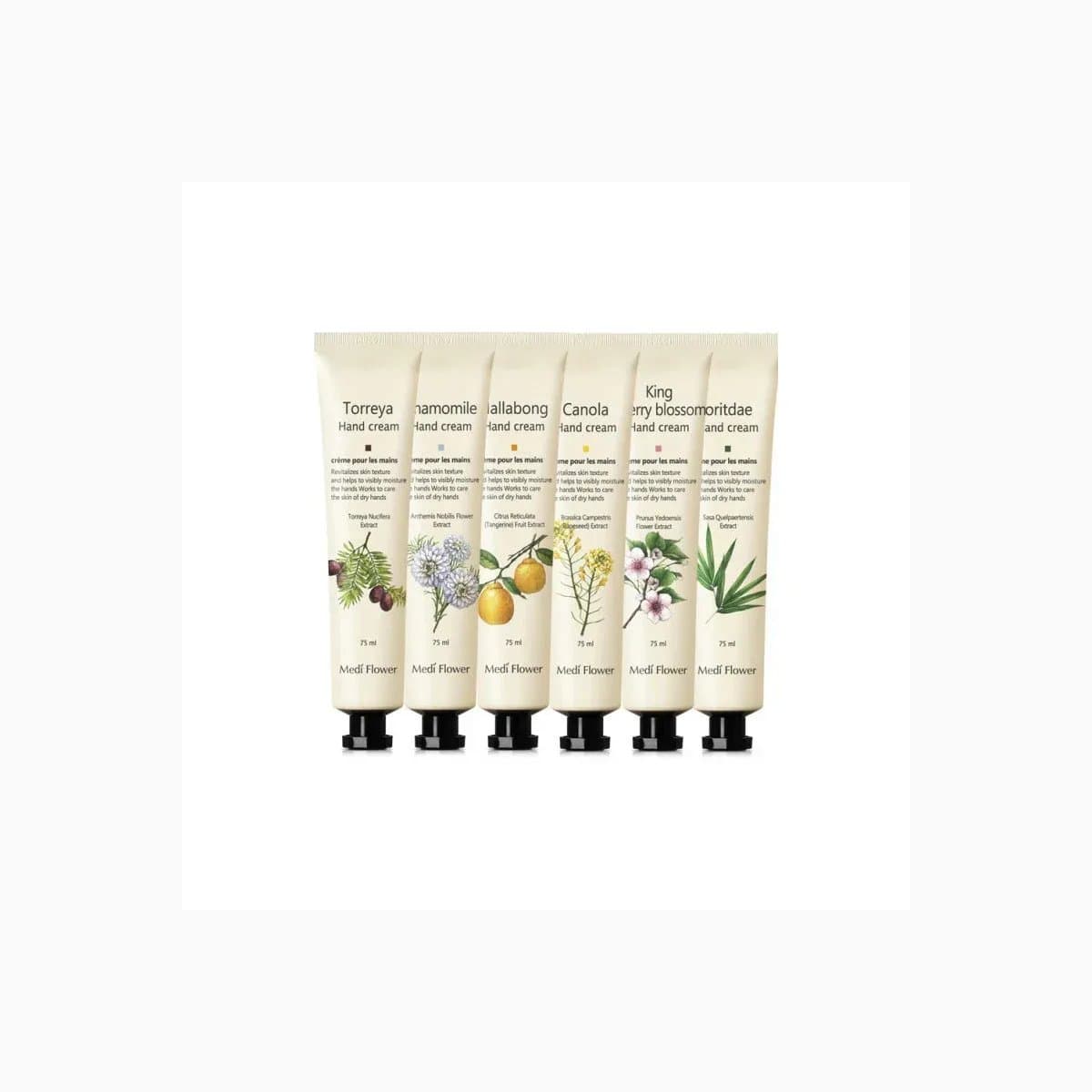 Bonita Garden Hand Cream Set 75ml 6pc