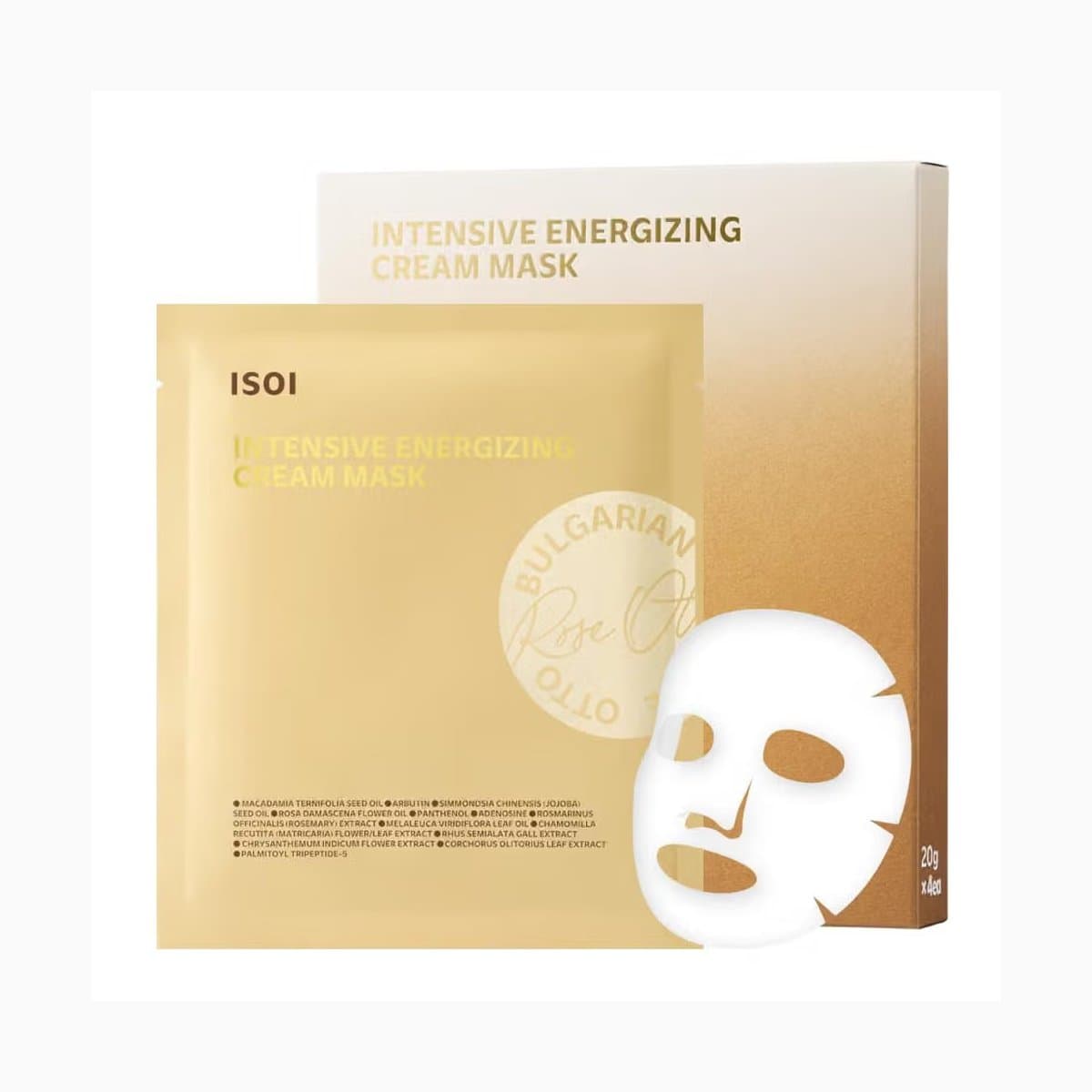 Intensive Energizing Cream Mask - 1 Sheet