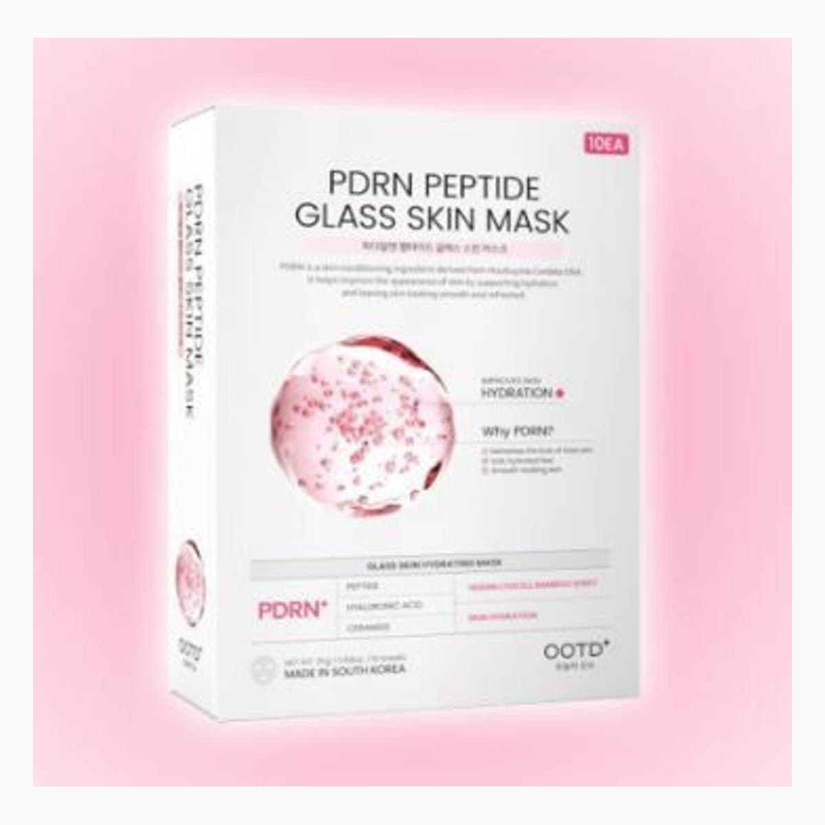 #OOTD
PDRN Peptide Glass Skin Mask