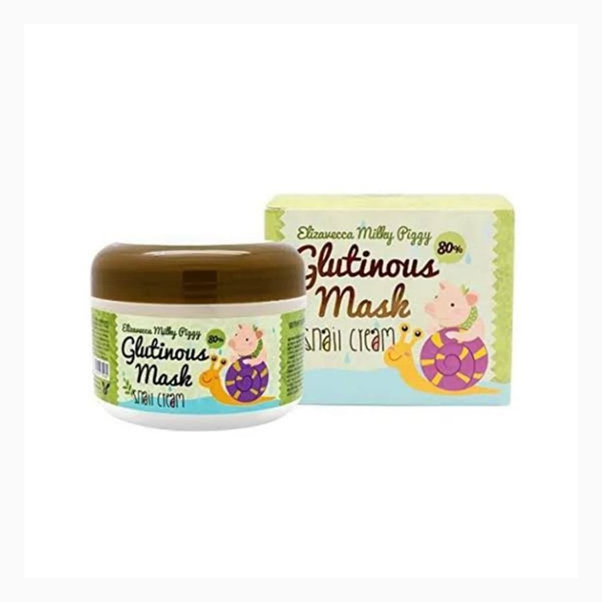 Milky Piggy Glutinous Mask 80% Snail Cream