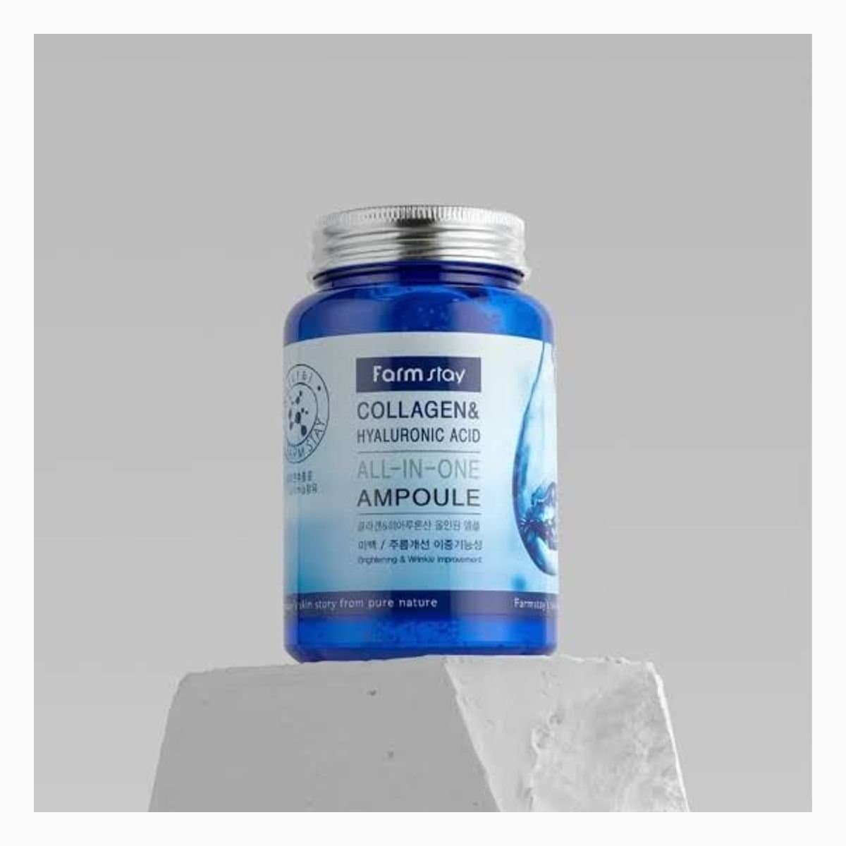 FARMSTAY COLLAGEN & HYALURONIC ACID ALL-IN-ONE AMPOULE