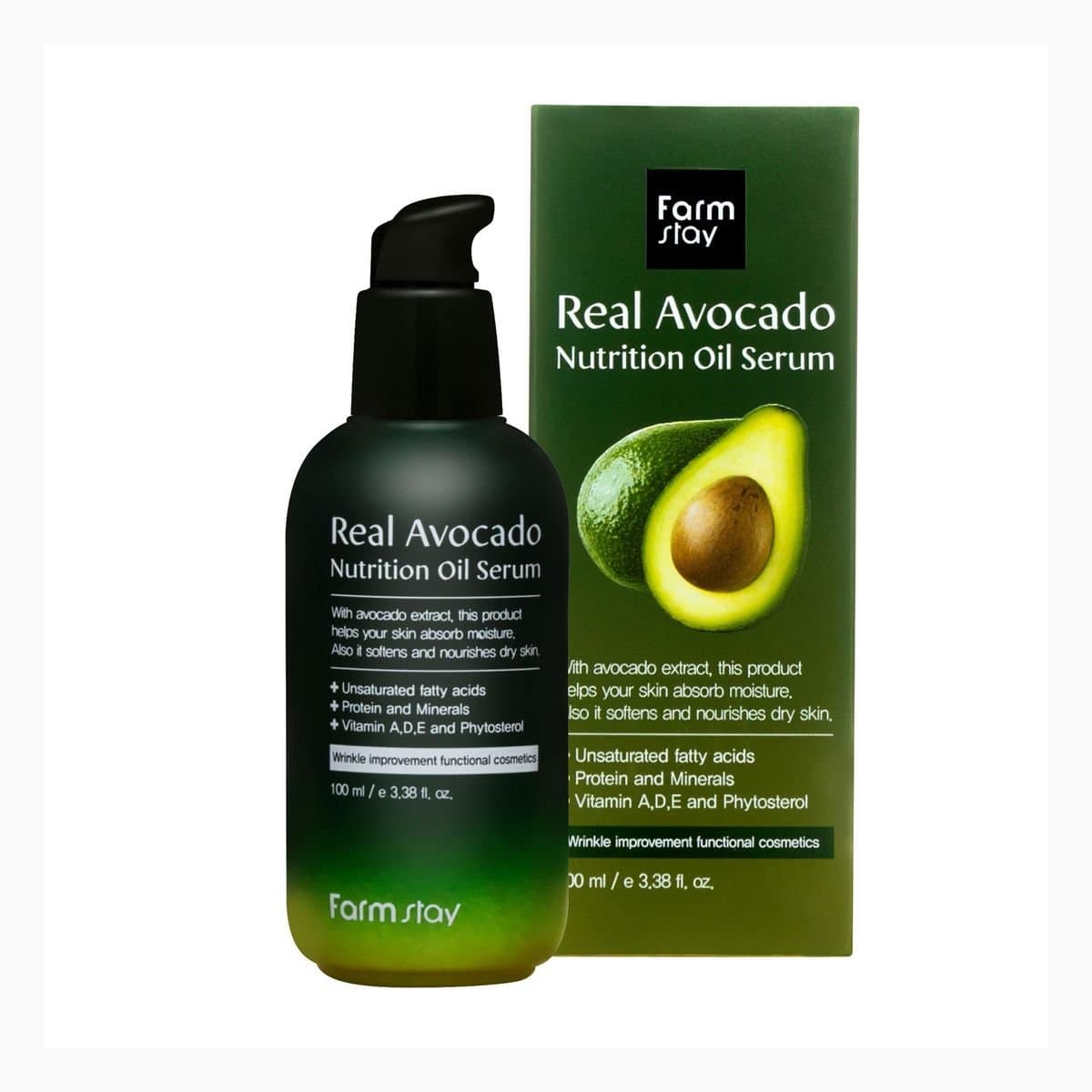 FARMSTAY REAL AVOCADO NUTRITION OIL SERUM
