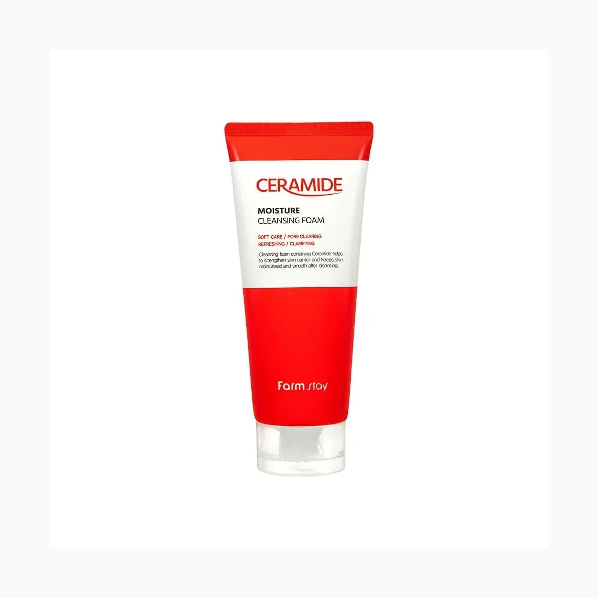 FARMSTAY CERAMIDE MOISTURE CLEANSING FOAM