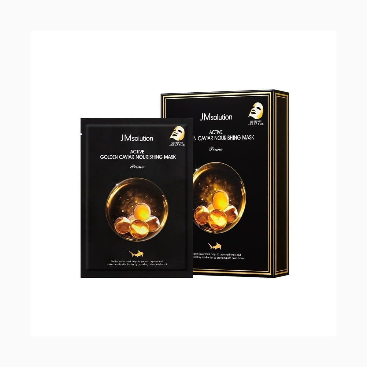 JMSOLUTION ACTIVE GOLDEN CAVIAR NOURISHING MASK