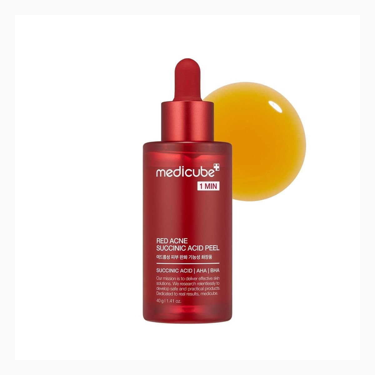RED ACNE SUCCINIC ACID PEEL