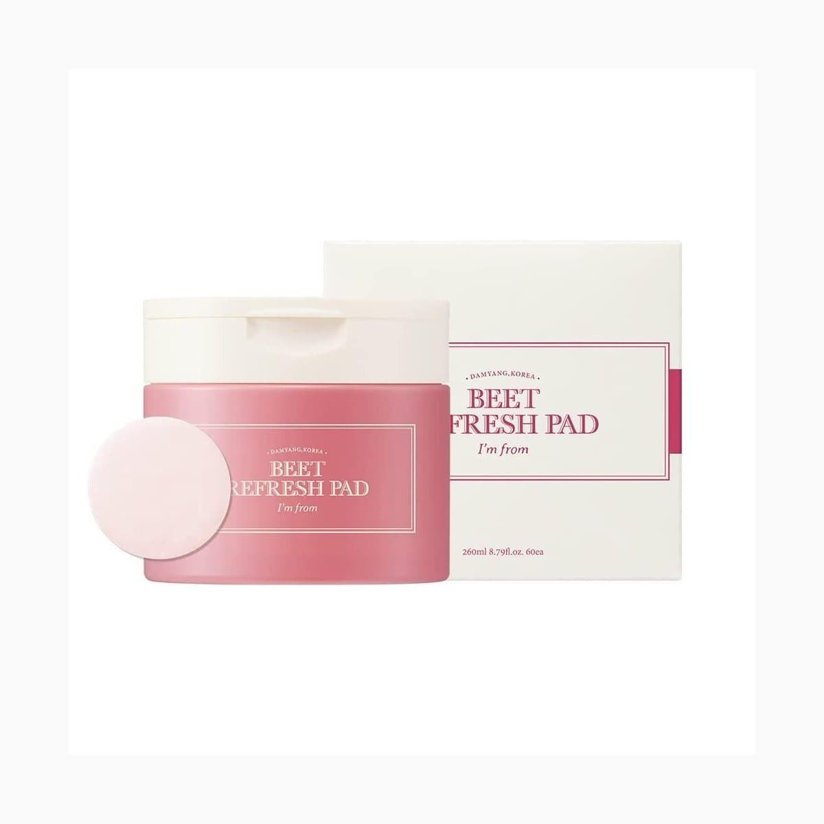 I’m from BEET REFRESH PAD 260ml (60ea)