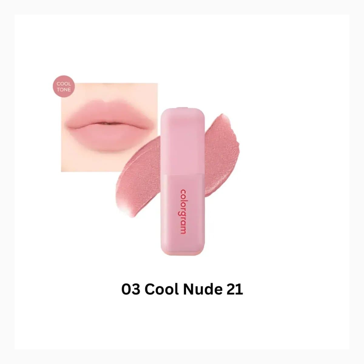 COLORGRAM GEEK NUDE COLOR COVER TINT 03 COOL NUDE 21