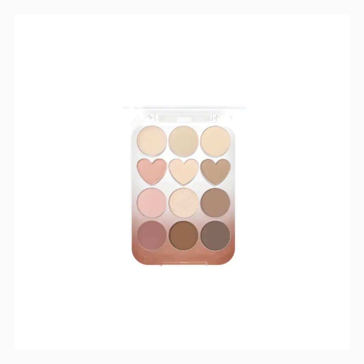 COLORGRAM PIN POINT EYESHADOW PALETTE 04 PEANUT+NUTTY=NUDE