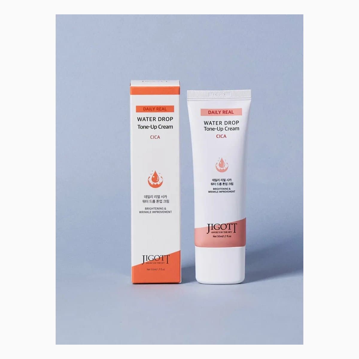 Jigott Daily Real Cica Water Drop Tone Up Cream