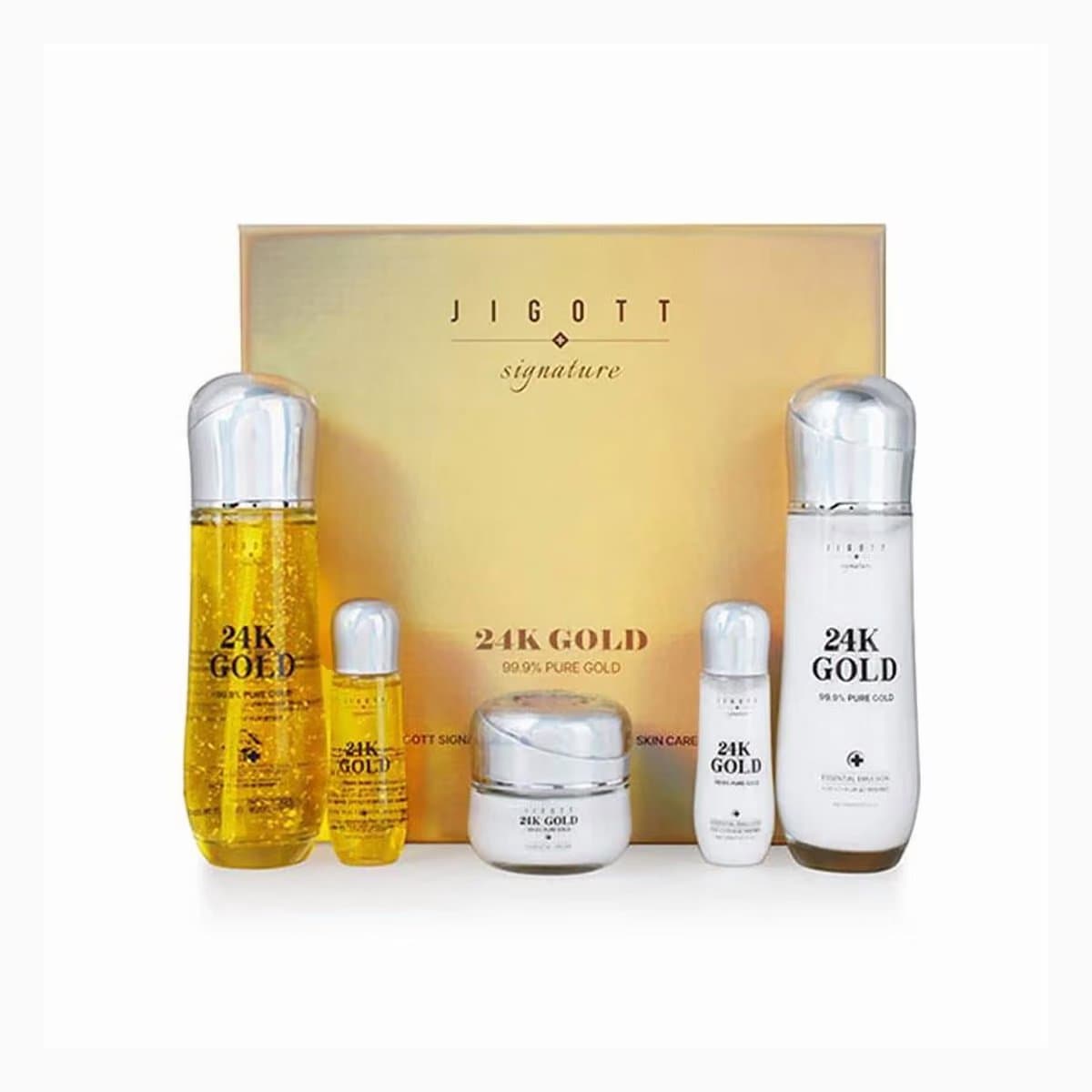 Jigott Signature 24K Gold Essential Skin Care 3Set