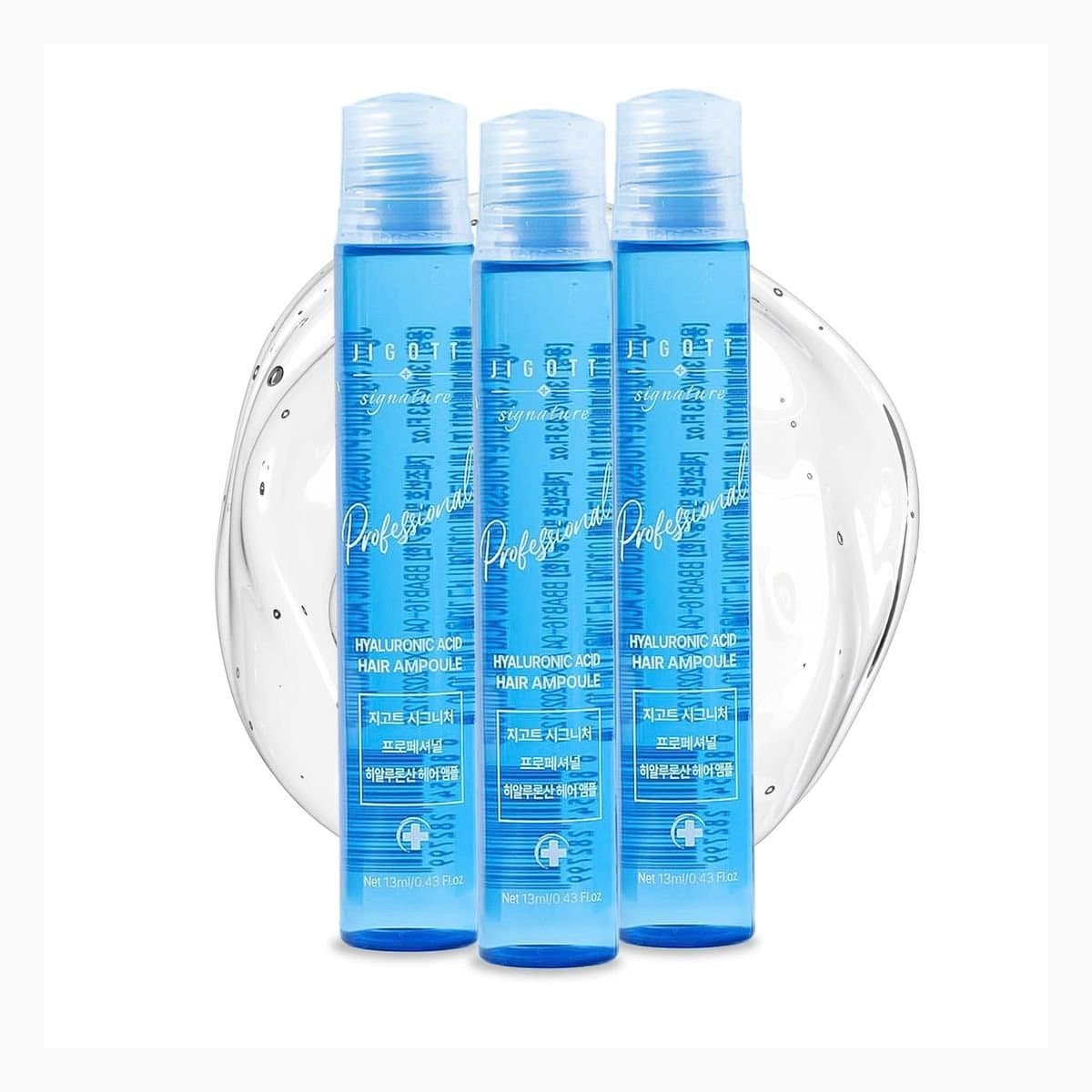 Jigott Signature Professional Hyaluronic Acid Hair Ampoule 13ml 10EA