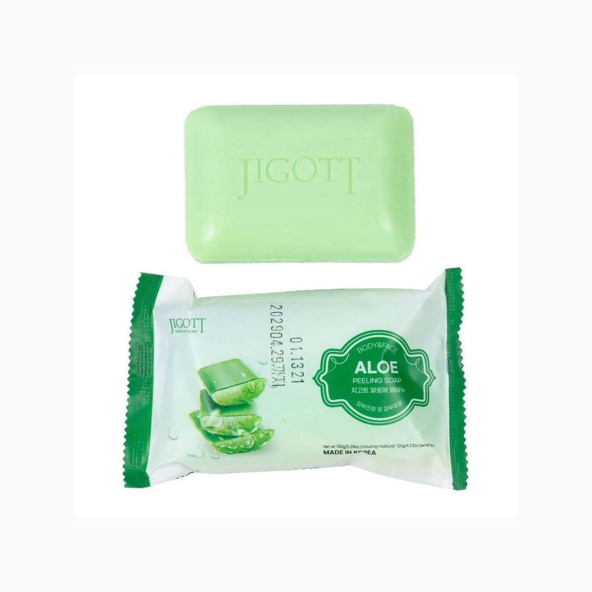 Jigott Aloe Peeling Soap