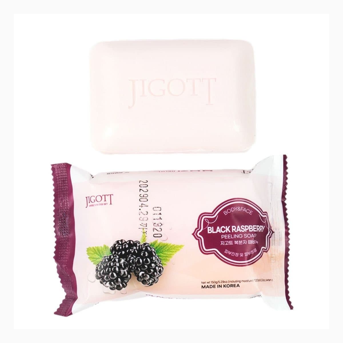 Jigott Black Raspberry Peeling Soap