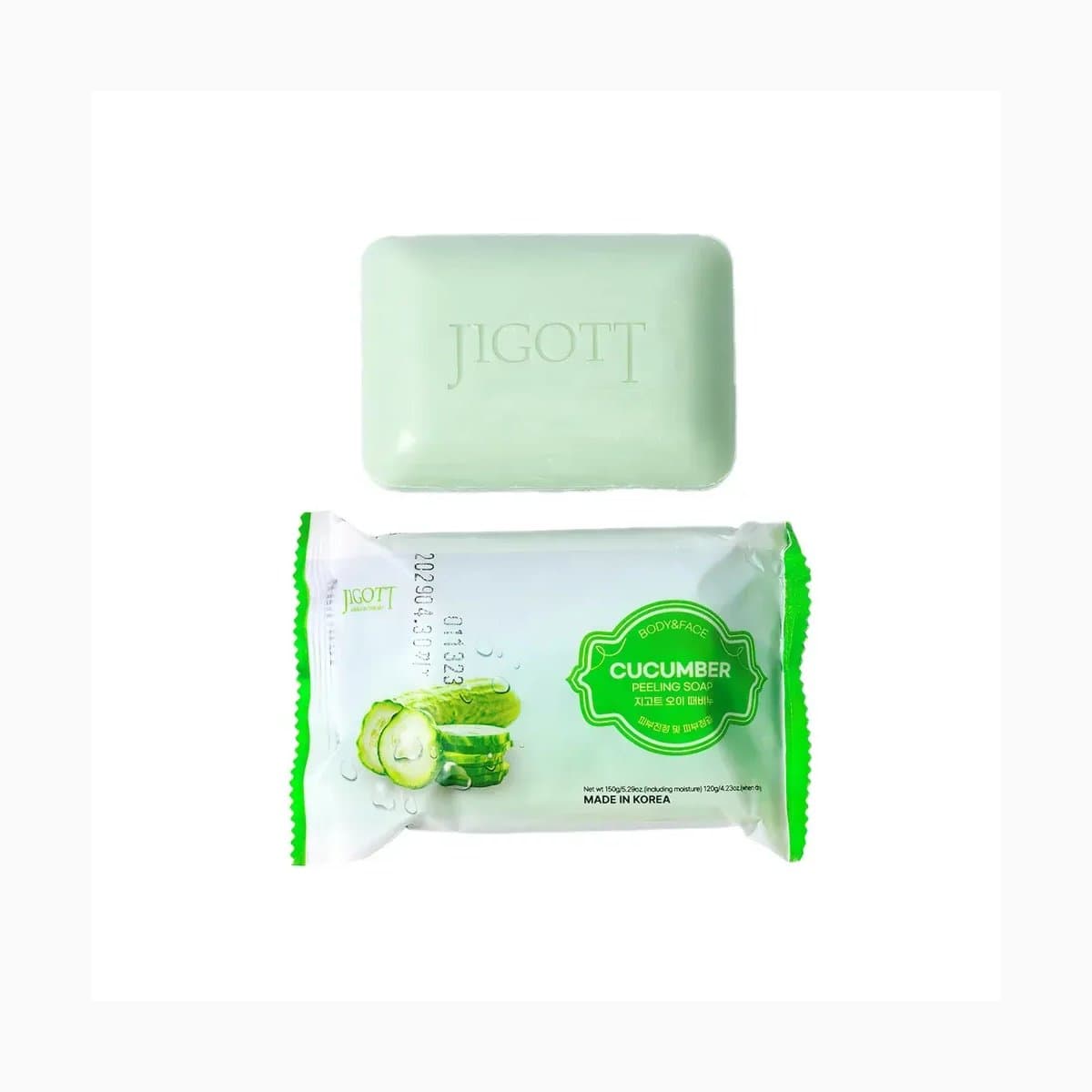 Jigott Cucumber Peeling Soap
