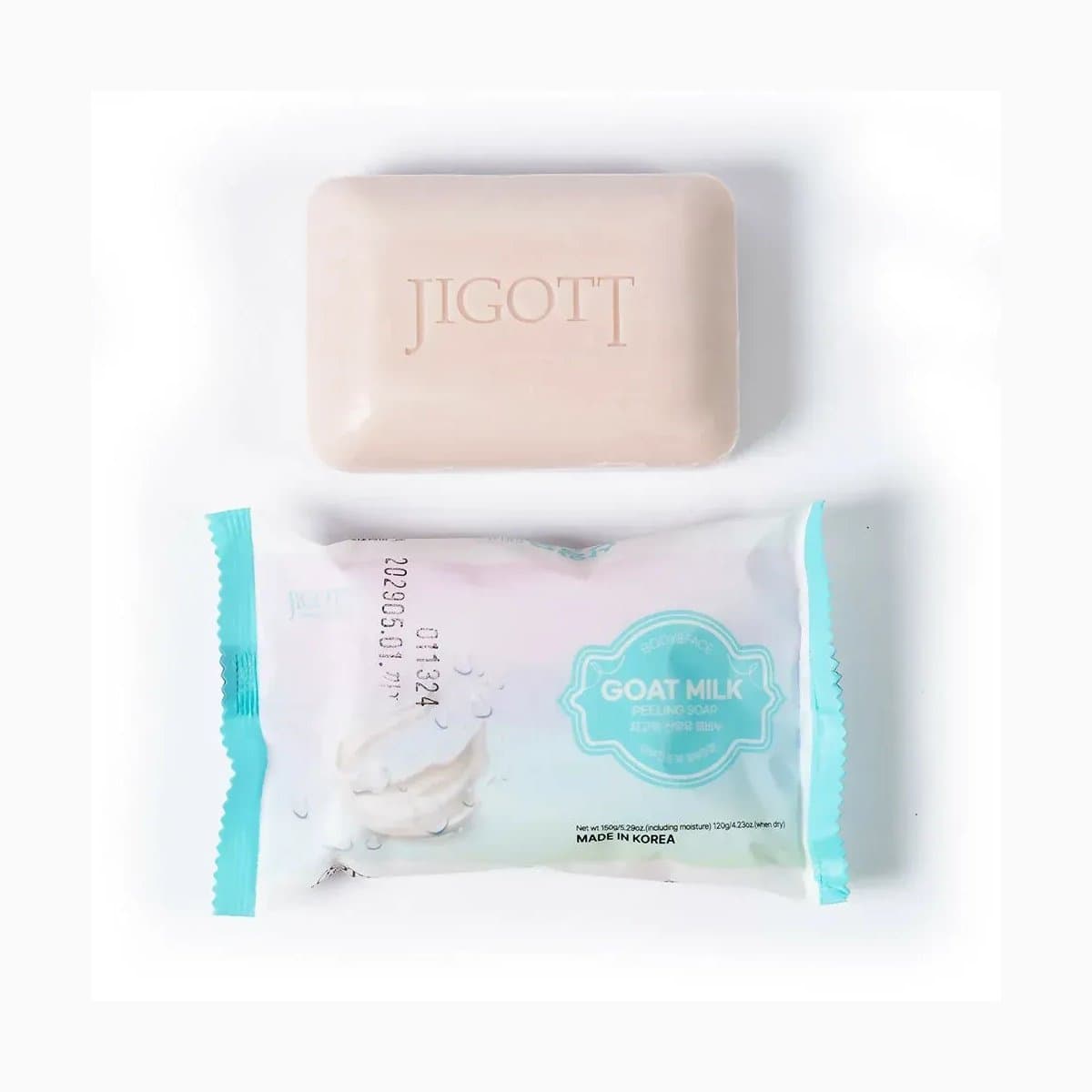 Jigott Goat Milk Peeling Soap