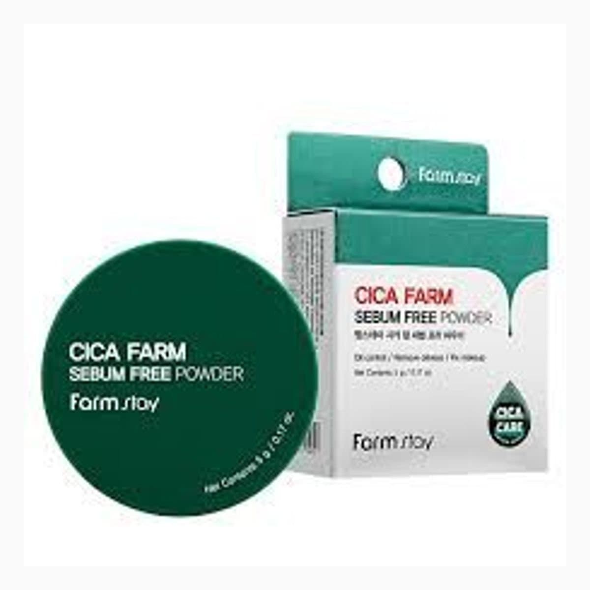 FARMSTAY CICA FARM SEBUM FREE POWDER