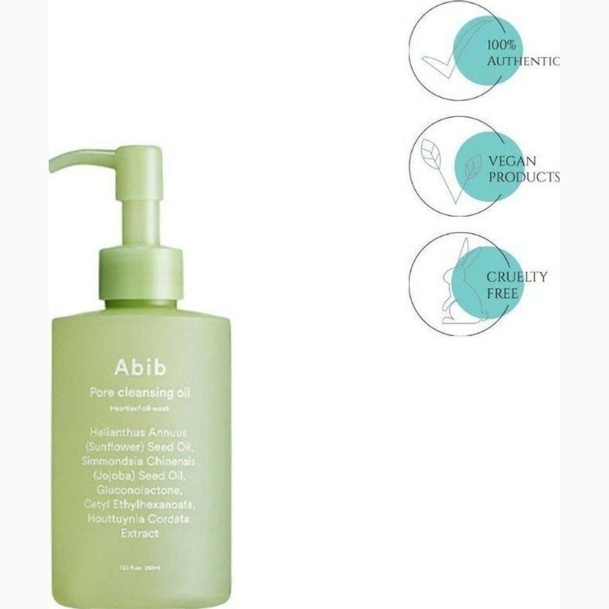 Abib Pore cleansing oil
Heartleaf oil-wash (RE)