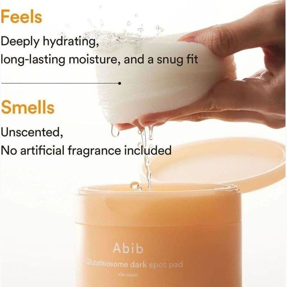 Abib Glutathiosome dark spot pad Vita touch