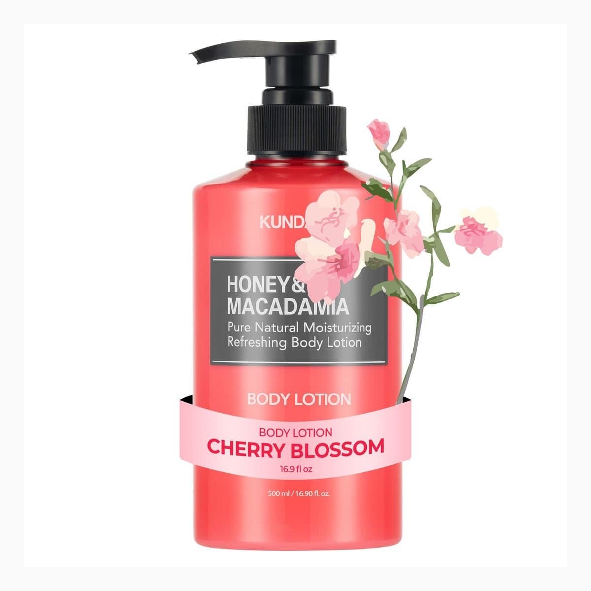 HONEY & MACADAMIA PURE BODY LOTION 500ML - CHERRY BLOSSOM 500ml 1ea