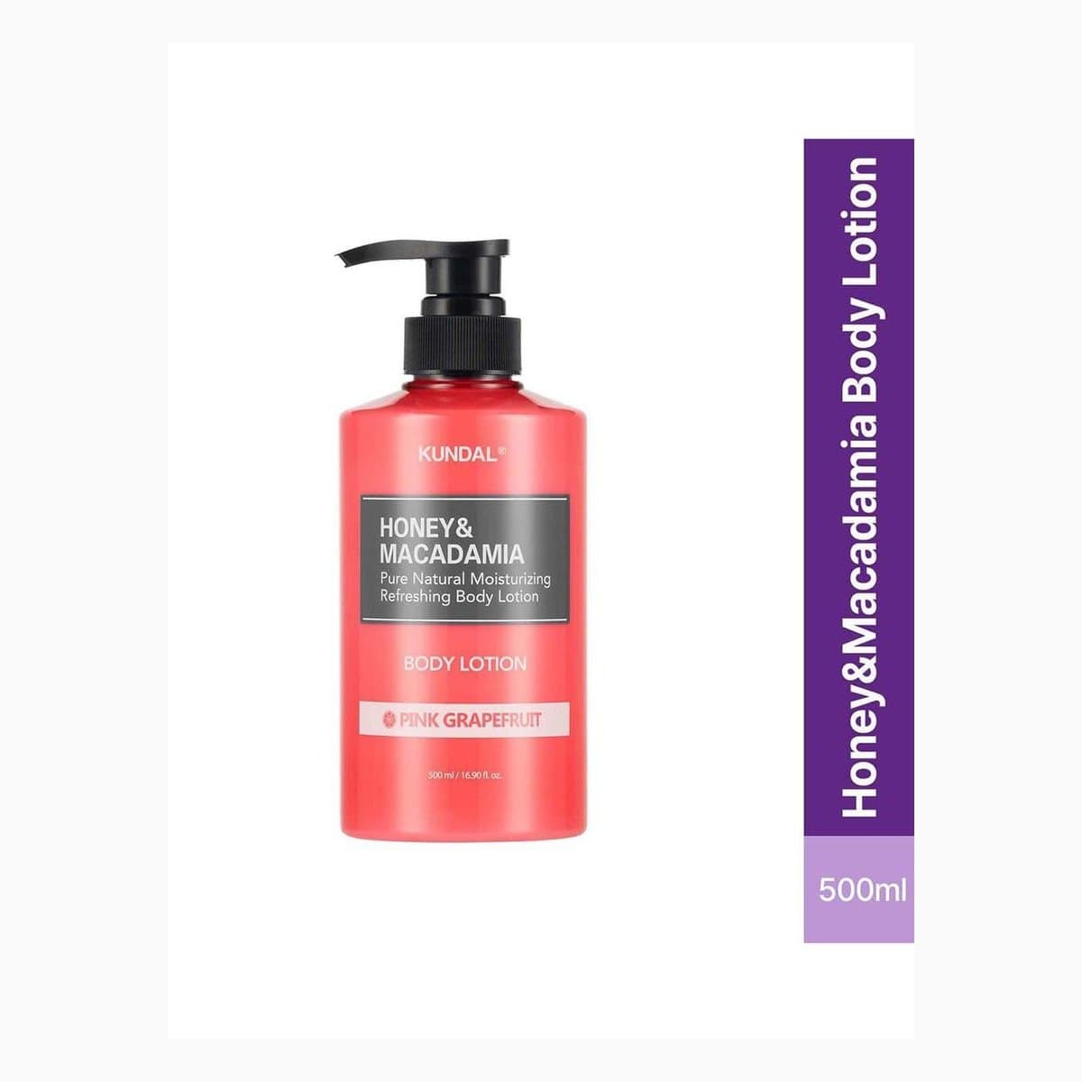 HONEY & MACADAMIA PURE BODY LOTION 500ML - PINK GRAPEFRUIT