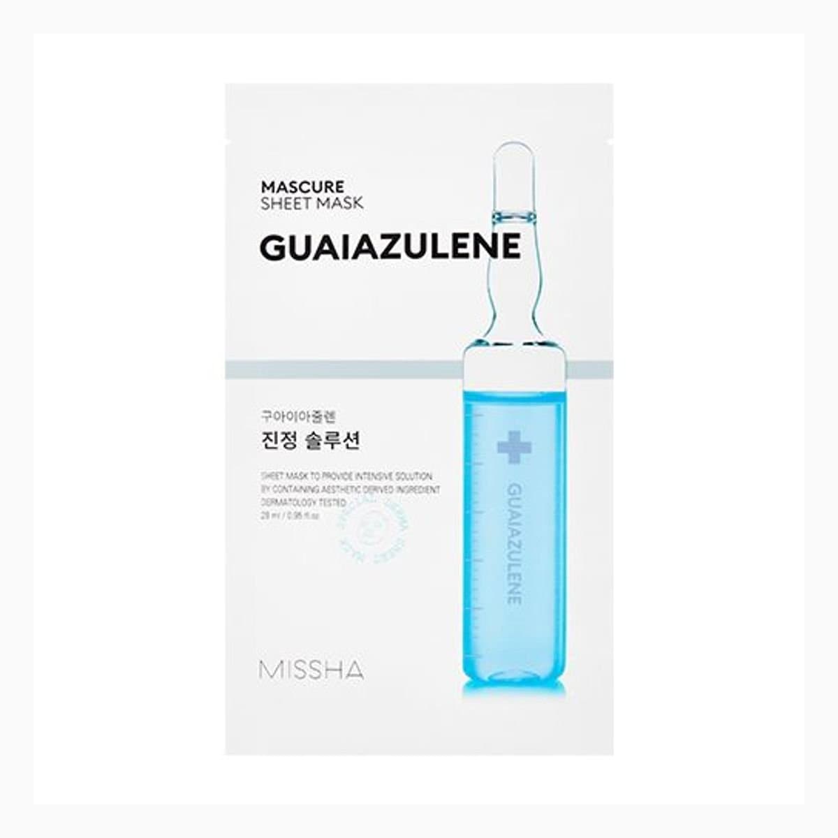 MISSHA MASCURE_CALMING_SHEET_MASK