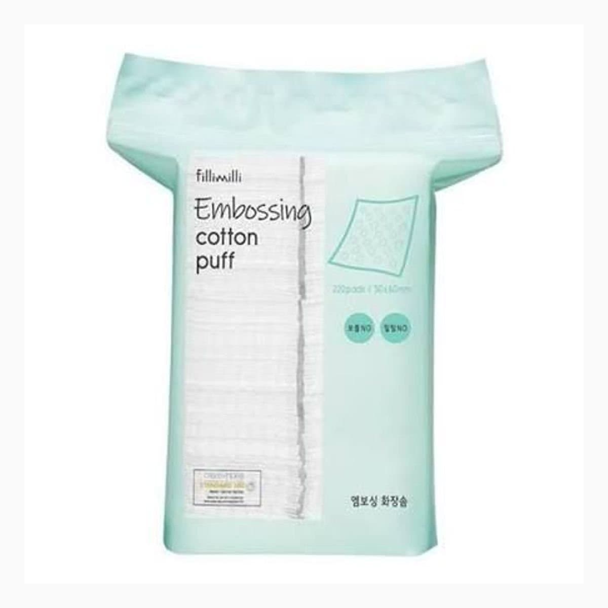 Fillimilli EMBOSSING COTTON PUFF 220P