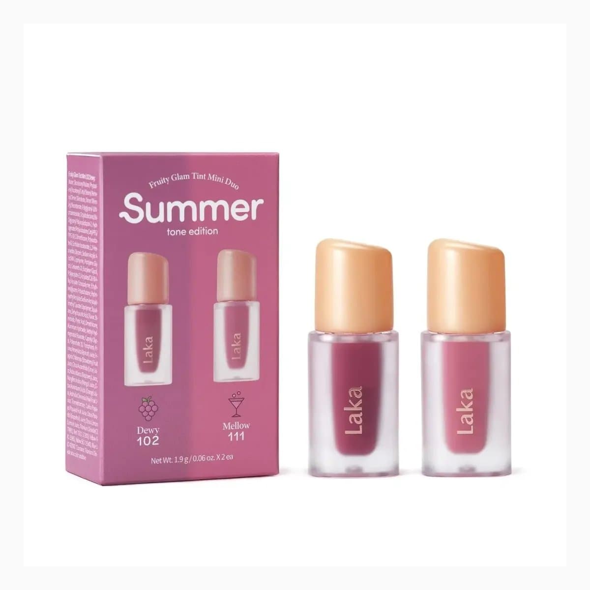 Fruity Glam Tint Mini Duo #Summer Tone Edition