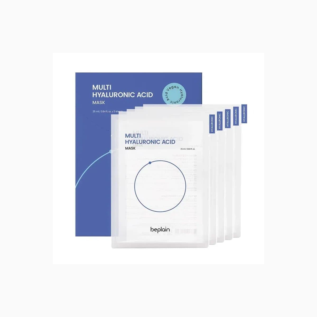 BEPLAIN MULTI HYALURONIC ACID MASK 25ml x 5p N1