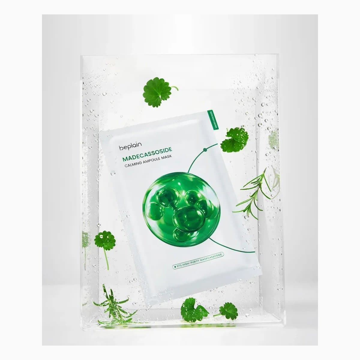BEPLAIN MADECASSOSIDE CALMING AMPOULE MASK 24ml X 10P