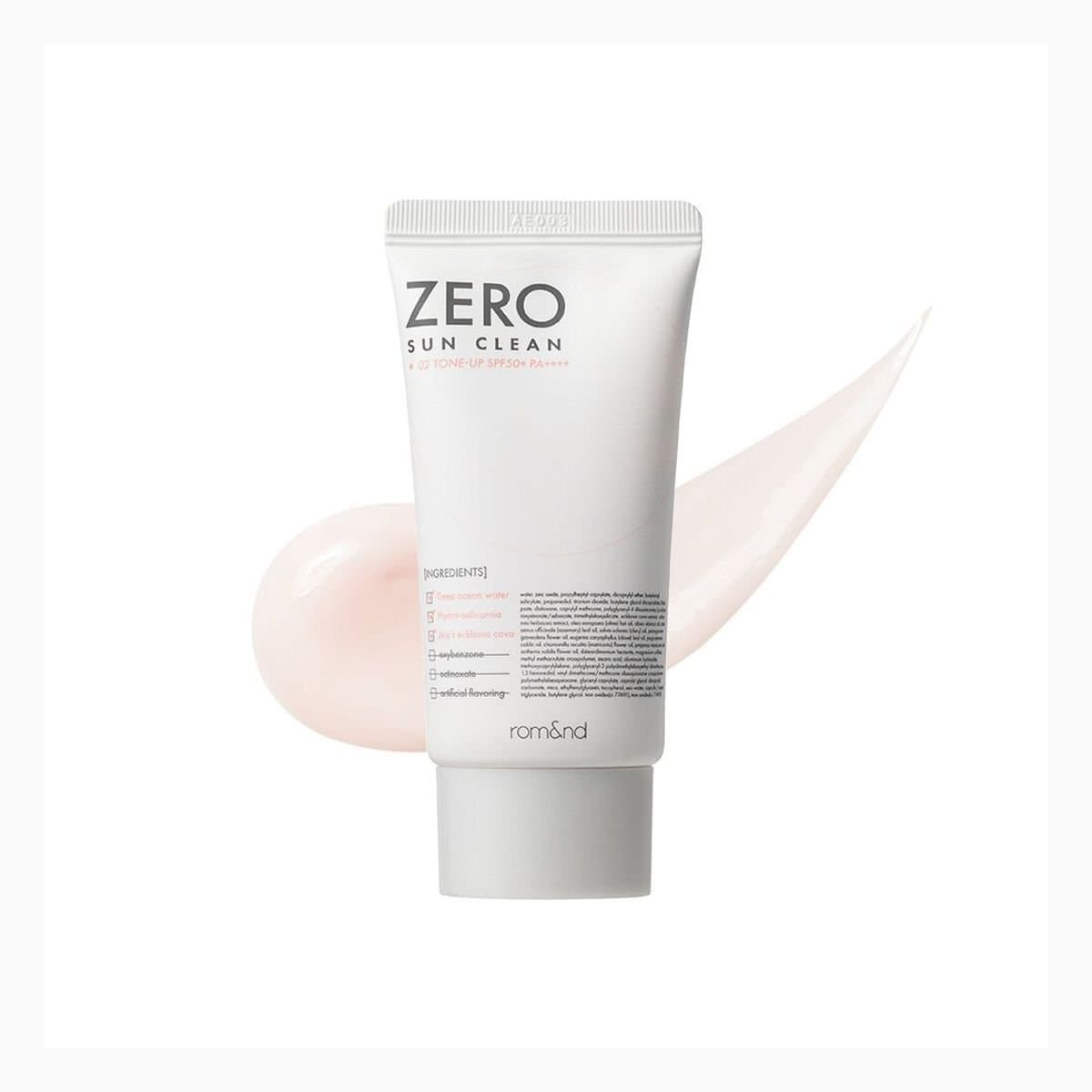 rom&nd ZERO SUN CLEAN 02 TONE UP