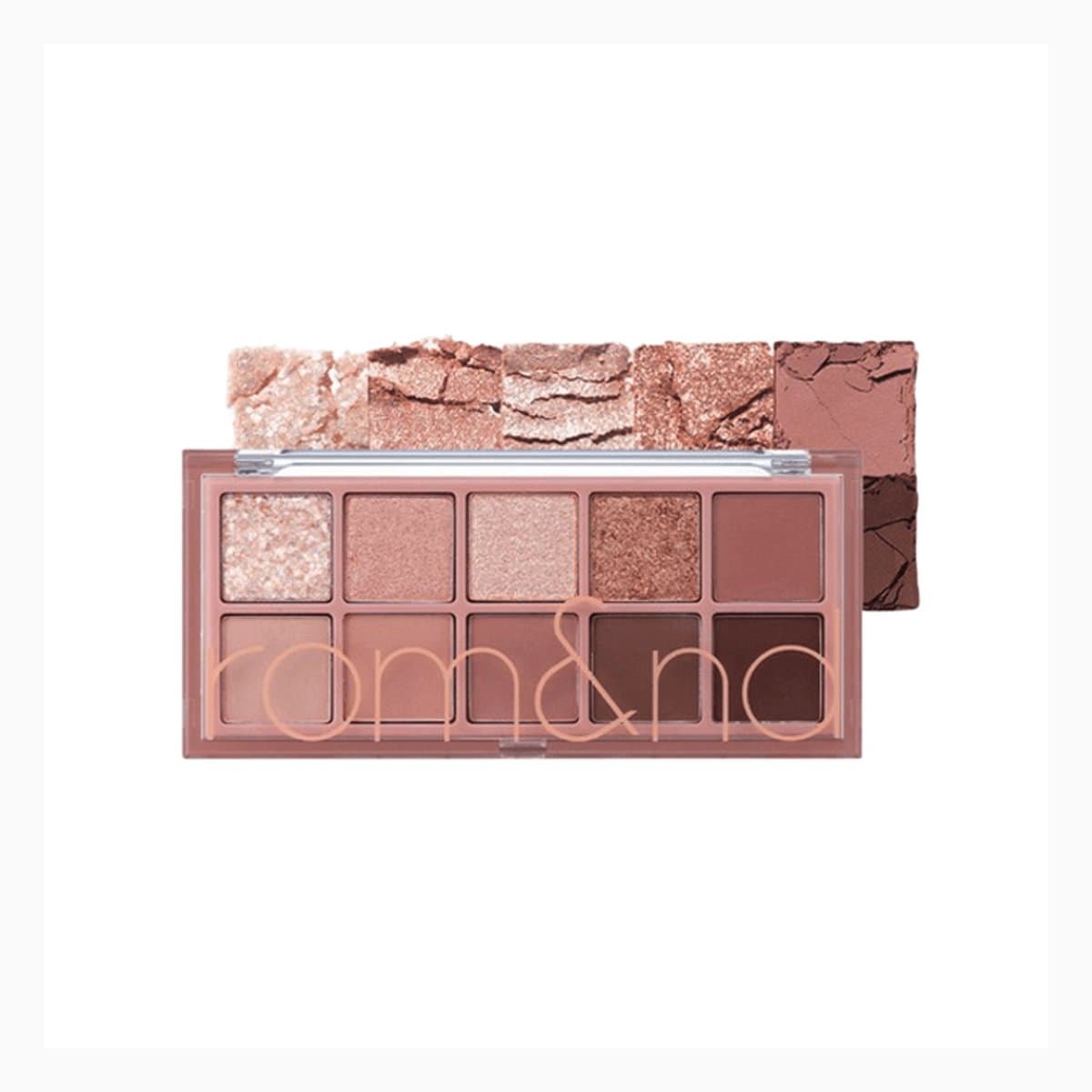 rom&nd BETTER THAN PALETTE DUAL BRUSH SET PACKAGE 03 ROSEBUD GARDEN