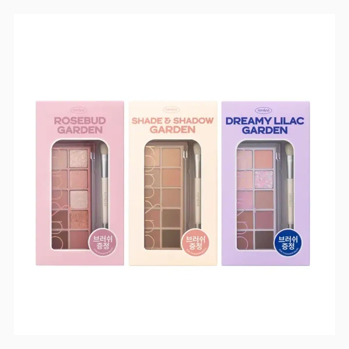 rom&nd BETTER THAN PALETTE DUAL BRUSH SET PACKAGE 09 DREAMY LILAC GARDEN