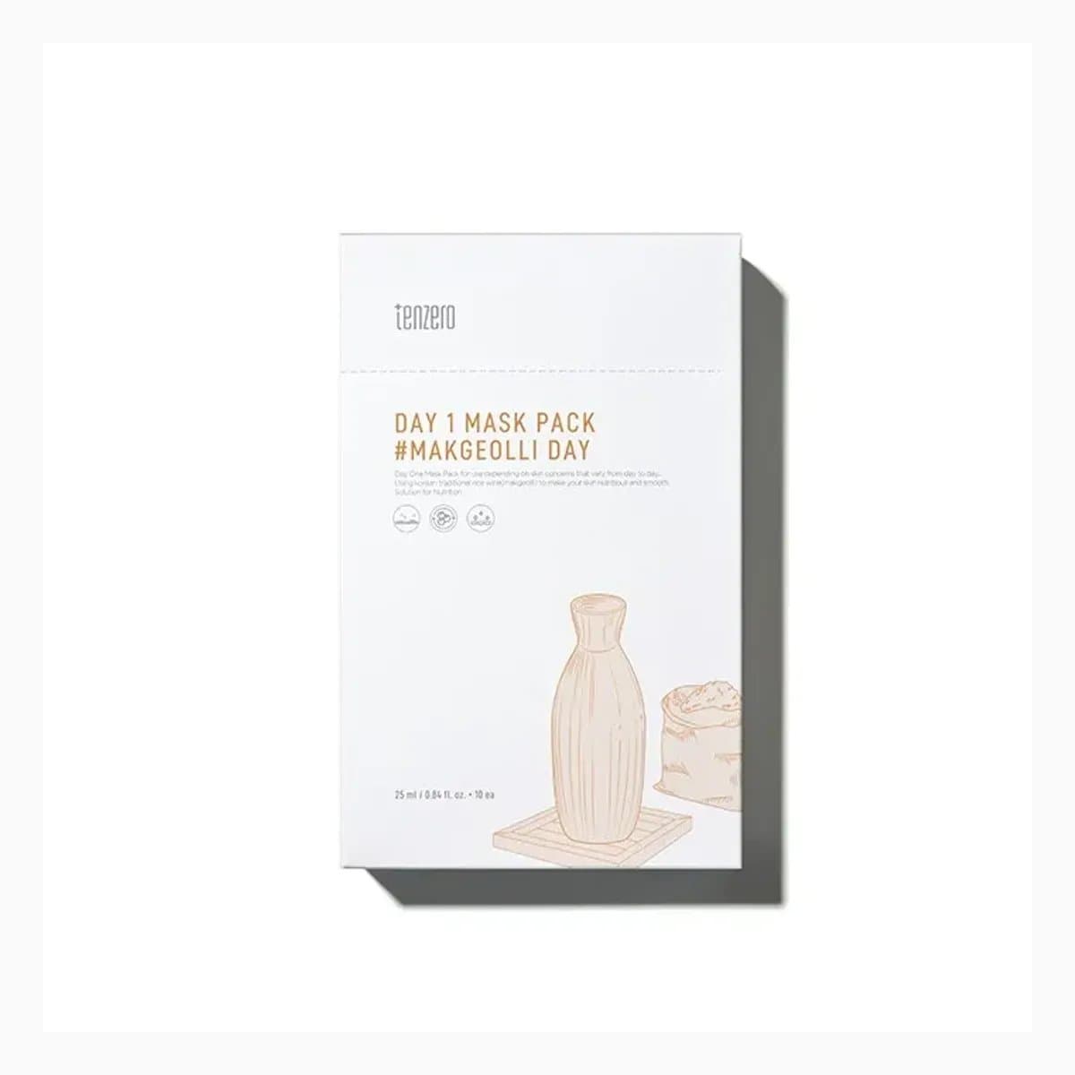 TENZERO DAY 1 MASK PACK #MAKGEOLLI DAY