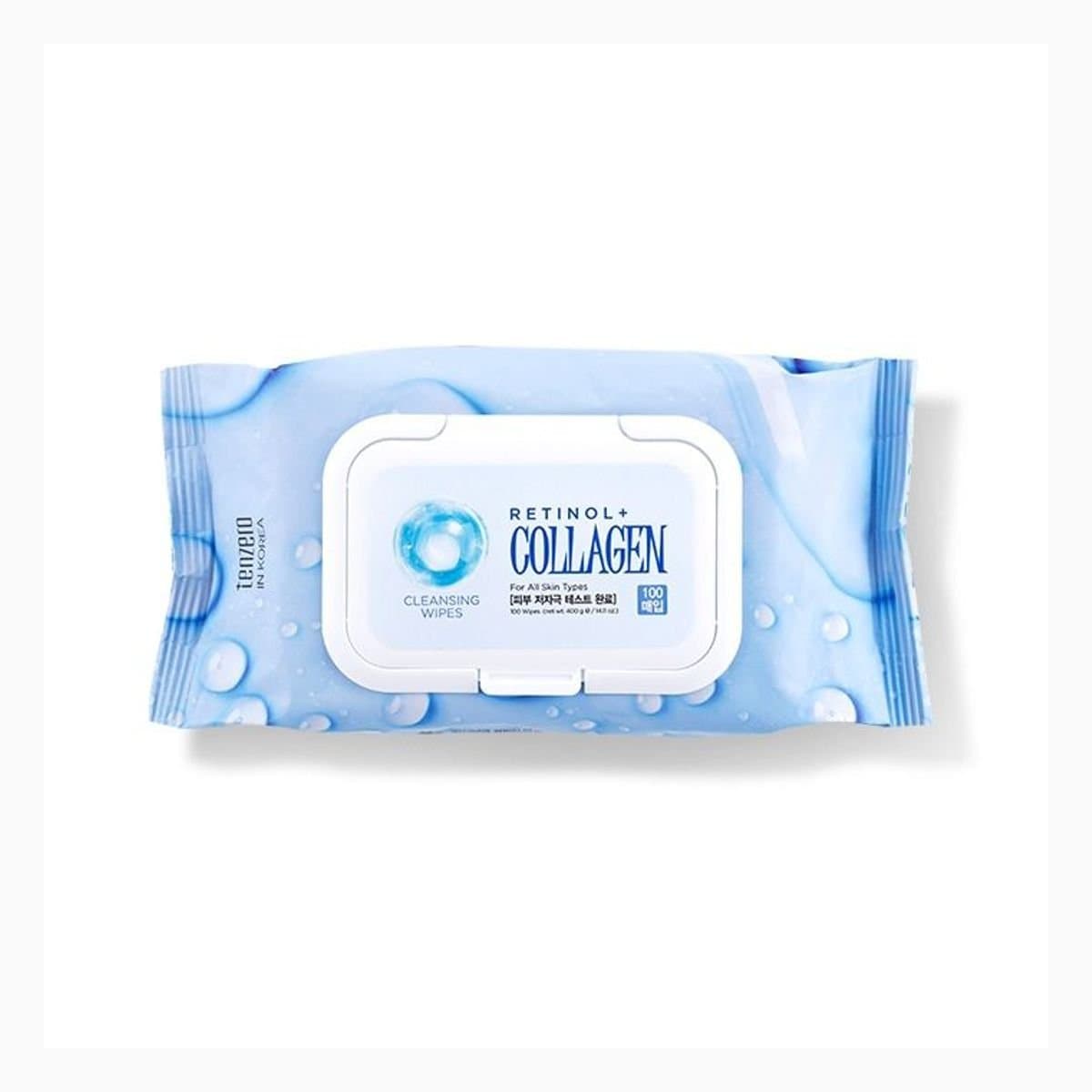 TENZERO RETINOL COLLAGEN CLEANSING WIPES 30 매(Wipes) 130 g