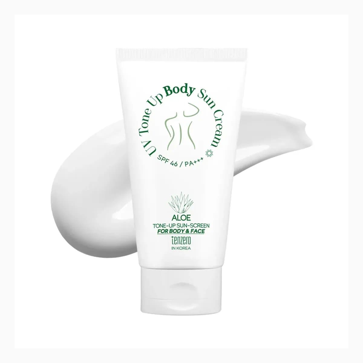 TENZERO ALOE UV TONE UP BODY SUN CREAM