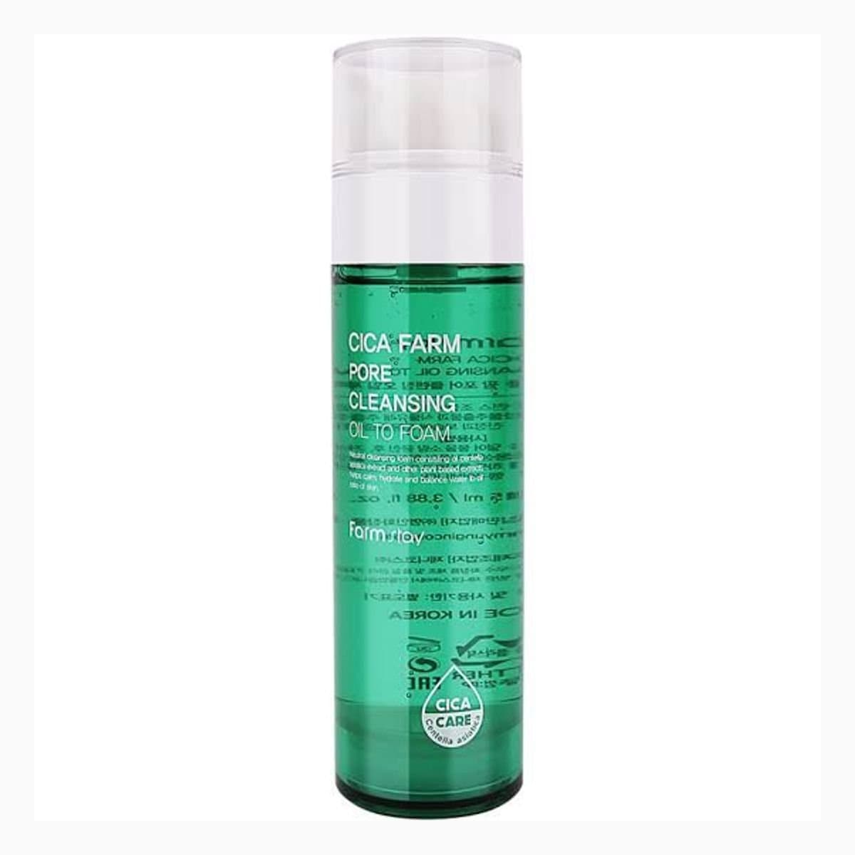 FARMSTAY CICA FARM PORE CLEANSING OIL TO FOAM