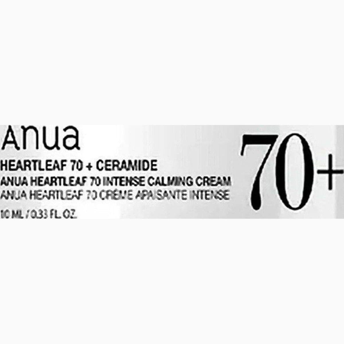 ANUA HEARTLEAF CALMING CREAM 10ML