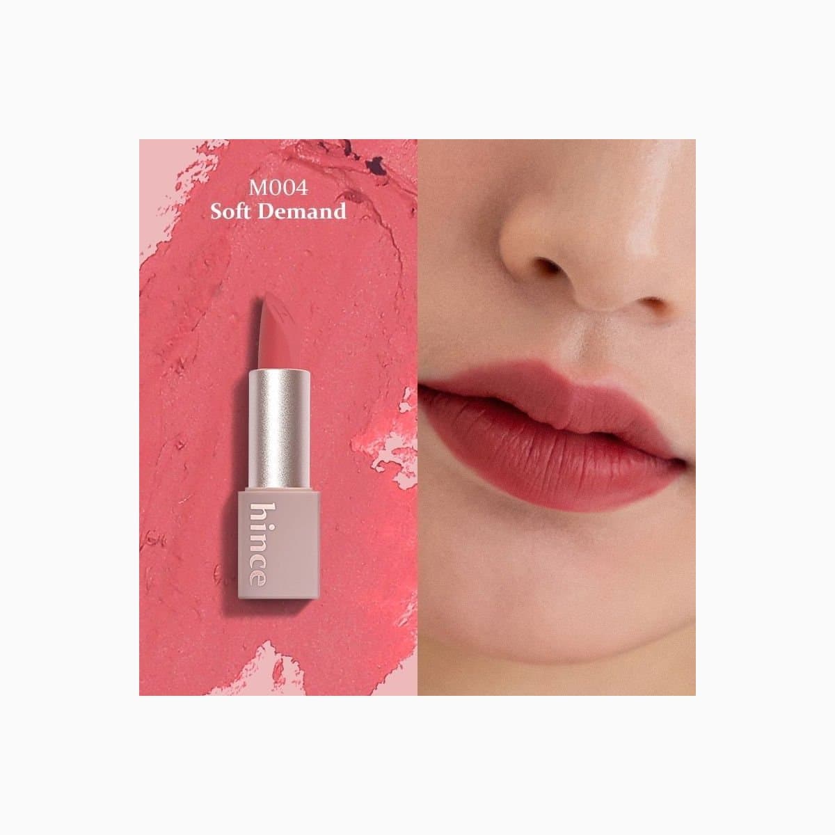 hince MOOD ENHANCER MATTE LIPSTICK M004 SOFT DEMAND