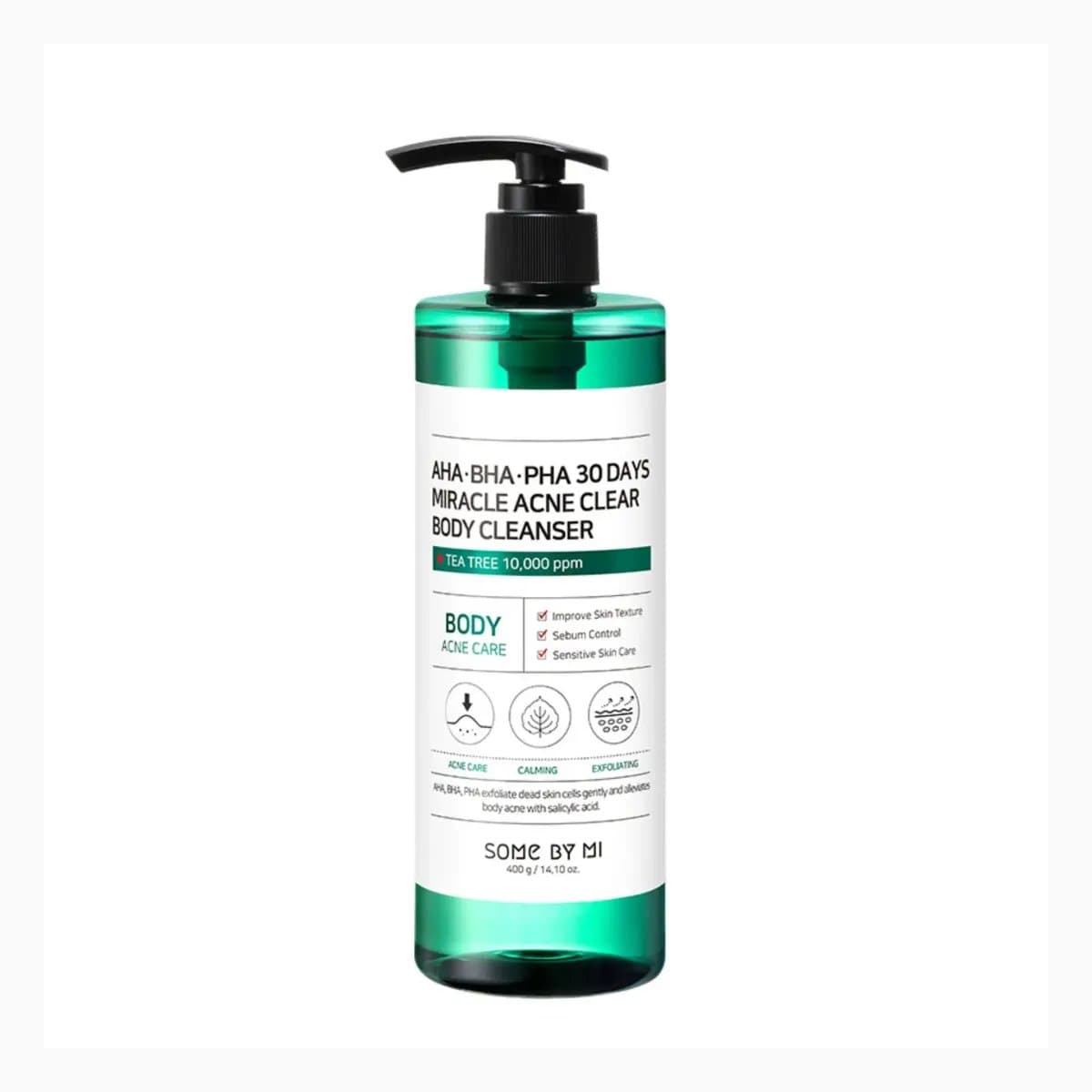 SOME BY MI AHA-BHA-PHA 30 DAYS MIRACLE ACNE CLEAR BODY CLEANSER 400g_US