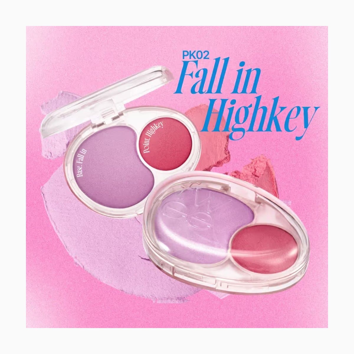 fwee MELLOW DUAL BLUSH PK02 FALL IN HIGHKEY