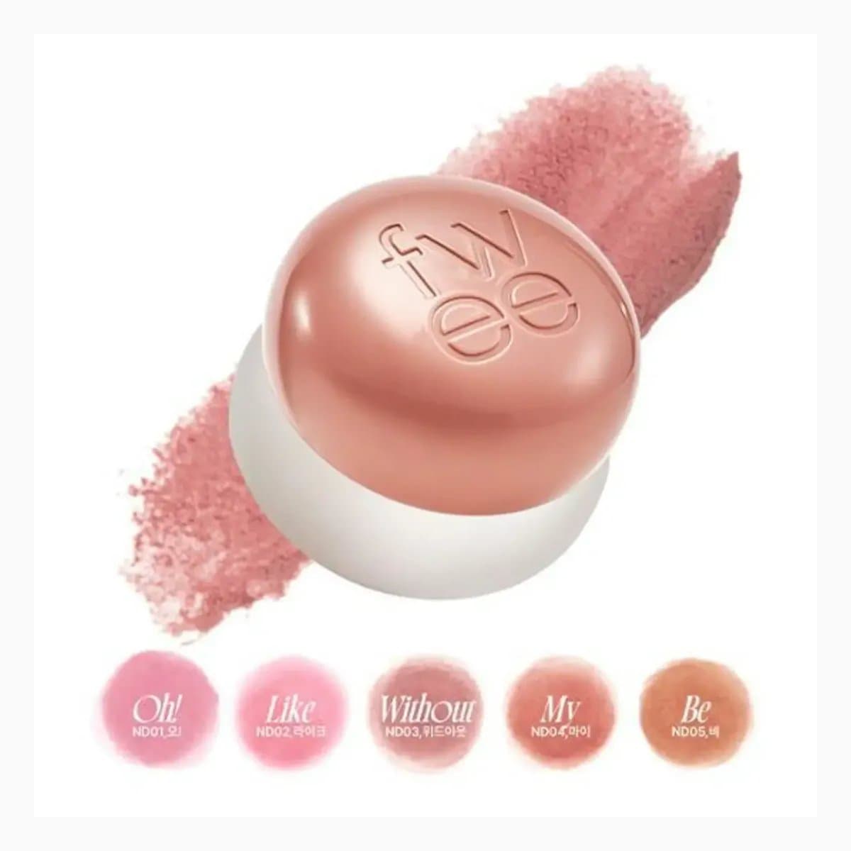 (GL)fwee LIP&CHEEK BLURRY PUDDING POT ND04 MY 5g+PENDANT KEYRING