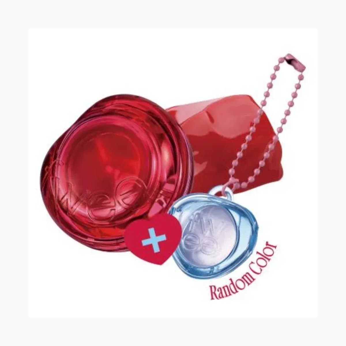 (GL)fwee LIP&CHEEK GLOWY JELLY POT JC01 HONEY PEACH 4g+PENDANT KEYRING